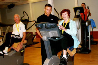 Squash & Fit Gesundheit Fitness Test